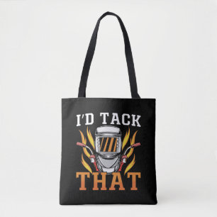 Welder, den ich mir das Schweißen von Karabinermet Tasche