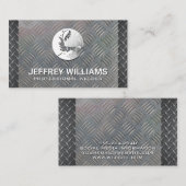 Welder | Diamantbeschichteter Stahl Visitenkarte (Vorne/Hinten)