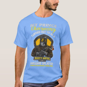 Welder Ehefrau Mama Girlfriend Niedlich Funny Weld T-Shirt