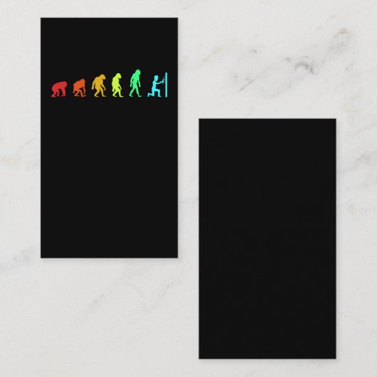 Welder Evolution Handwerker Visitenkarte (Vorne/Hinten)