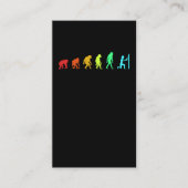 Welder Evolution Handwerker Visitenkarte (Vorderseite)