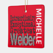 Welder Extraordinaire CUSTOM Keramikornament (Links)