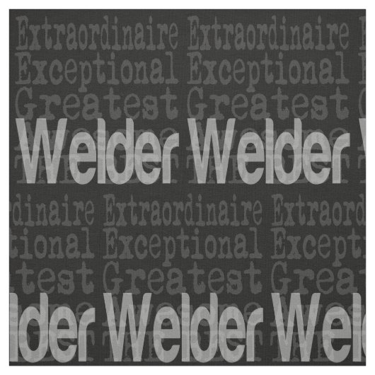 Welder Extraordinaire Stoff (Muster)