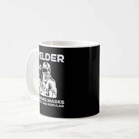 WELDER FABRICATORS Funny Welders Welding Backside Kaffeetasse (Vorderseite Links)