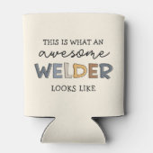 Welder Funny Phantastisch Welder Geschenke Dosenkühler (Rückseite)