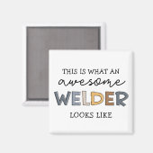 Welder Funny Phantastisch Welder Geschenke Magnet (Vorderseite/Rückseite)