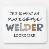 Welder Funny Phantastisch Welder Geschenke Mousepad (Vorne)