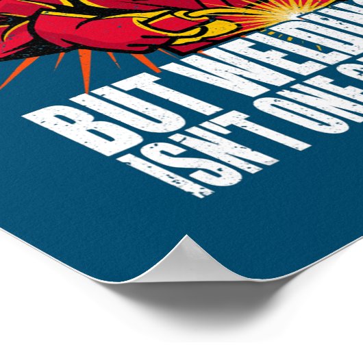 Welder Funny Welding Slogan Puff Poster (Ecke)