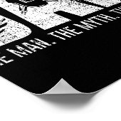 Welder Funny Welding Vater Man Myth Legend Vater Poster (Ecke)