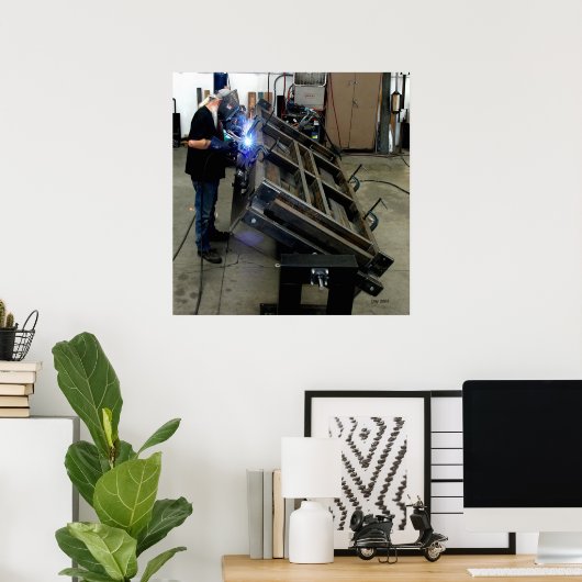 Welder, Hess Microgen Poster (Heimbüro)