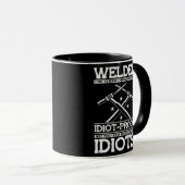 Welder ich versuche, Dinge ohne Beweise zu machen, Tasse (VorderseiteRechts)