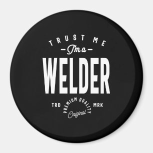 Welder Job Title Gift Magnet