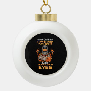 Welder Keramik Kugel-Ornament
