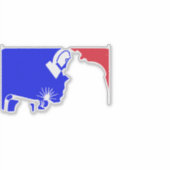 Welder League Logo - Tribut an Welders Aufkleber (Vorderseite)