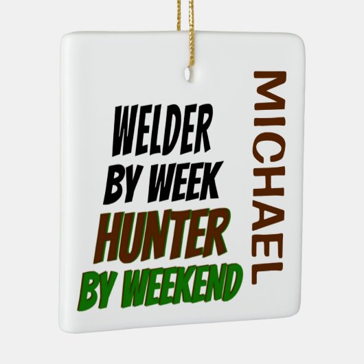 Welder Lieben Jagen CUSTOM Keramikornament (Rechts)