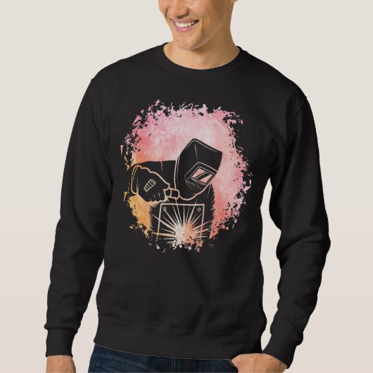 Welder Locksmith Worker Sweatshirt (Vorderseite)