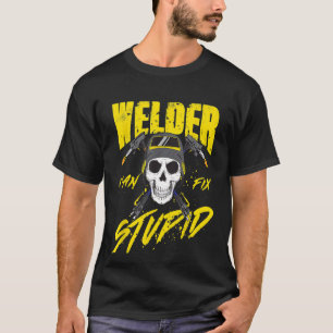 Welder Lustigen Sprüche Men Design Geschenk Jpteu T-Shirt