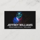 Welder | Metallrivets | Funken Visitenkarte (Vorderseite)