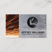 Welder | Metallrivets | Funken Visitenkarte (Vorderseite)