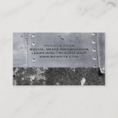 Welder | Metallrivets | Rostmetall Visitenkarte (Rückseite)