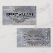 Welder | Metallrivets | Rusted Saw Visitenkarte (Vorne/Hinten)