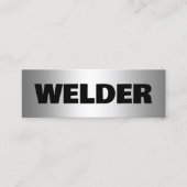 Welder Mini Visitenkarte (Vorderseite)