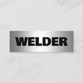 Welder Mini Visitenkarte