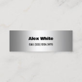 Welder Mini Visitenkarte (Rückseite)