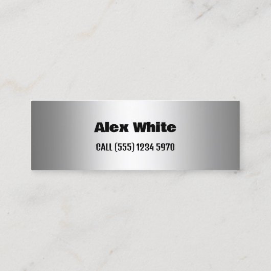 Welder Mini Visitenkarte (Rückseite)