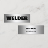 Welder Mini Visitenkarte (Vorne/Hinten)