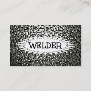 Welder Mosaic Star Business Card Visitenkarte