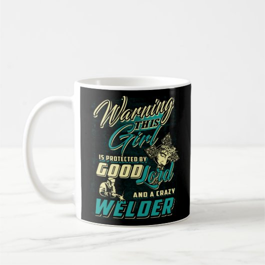 Welder Nice Girl by Welder Apparel Kaffeetasse (Links)