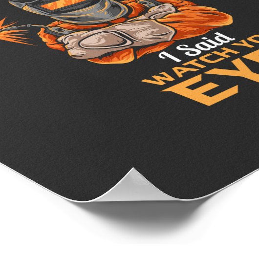 Welder Poster (Ecke)