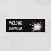 Welder Premium Mini Visitenkarte (Vorderseite)