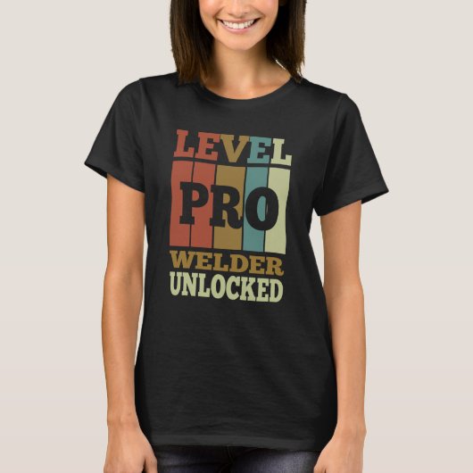 Welder Pro Unlocking Vintag Style Unique T-Shirt (Vorderseite)