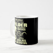 Welder Skull Welder Kaffeetasse (Vorderseite Links)