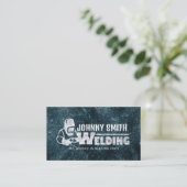 Welder Slogans Business Cards Visitenkarte (Stehend Vorderseite)