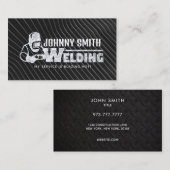 Welder Slogans Business Cards Visitenkarte (Vorne/Hinten)