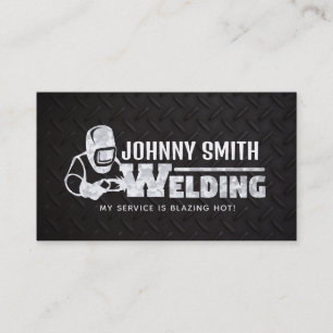 Welder Slogans Business Cards Visitenkarte