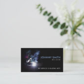 Welder Slogans Business Cards Visitenkarte (Stehend Vorderseite)