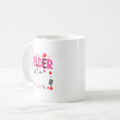 Welder Squad Cute Tools Hearts Costume Valentines Kaffeetasse (Vorderseite Links)