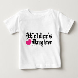 Welder-Tochter Baby T-shirt