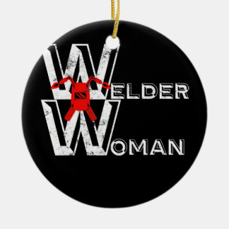 Welder weibliche Schweissgeschenk Damen Weld Tech Keramik Ornament