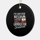 Welder Weihnachtsgeschenke Ich habe Ihre Welds Fun Keramik Ornament (Links)
