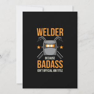 Welder, weil Badass nicht Offiziell ist Ankündigung