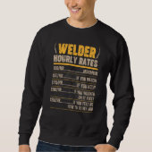Welder Weldin Worker Ironsmith Blacksmith Experte  Sweatshirt (Vorderseite)