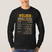 Welder Weldin Worker Ironsmith Blacksmith Experte  T-Shirt (Vorderseite)
