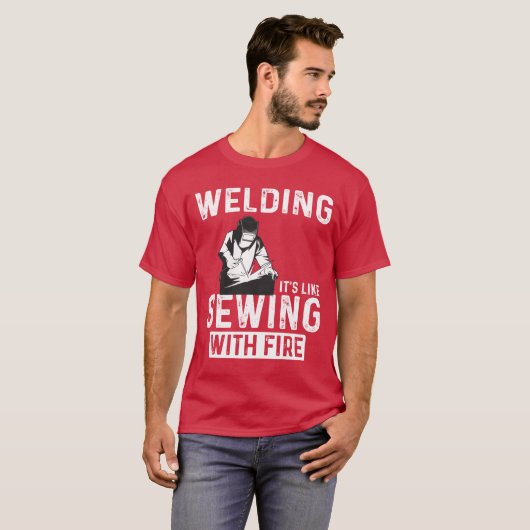 Welder Welding boy T-Shirt (Vorne ganz)