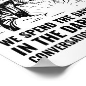 Welder Welding Weld Metal Ironworker Funny Poster (Ecke)