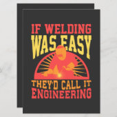 Welder - wenn das Schweißen leicht war (Vorne/Hinten)